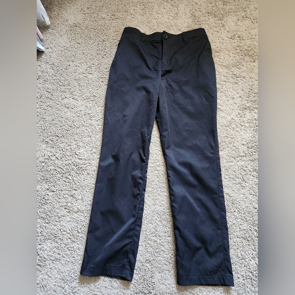 Under Armour Black Casual Straight-Leg Pants